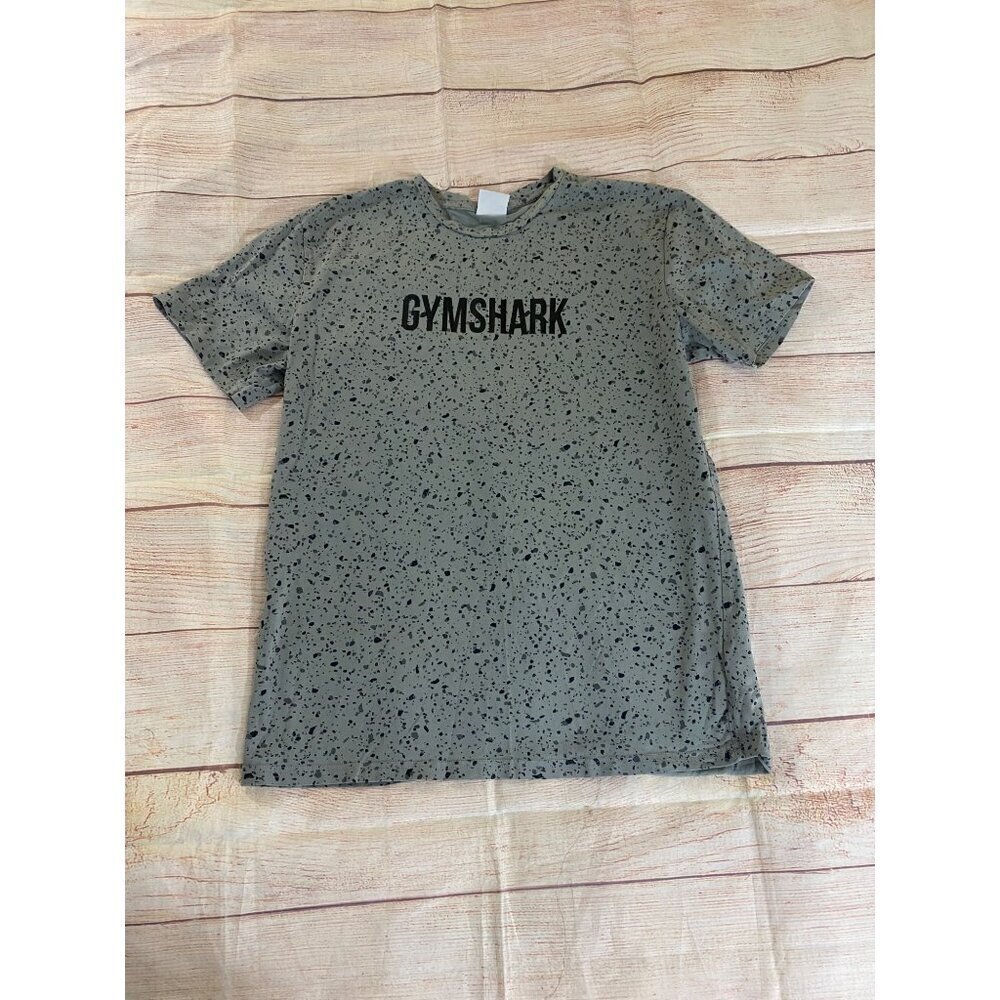 Gymshark Men's Grey Speckled Short Sleeve Active T Shirt - Small - Picture 5 of 12